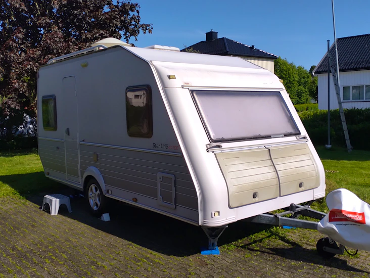 Kip campingvogn leies ut