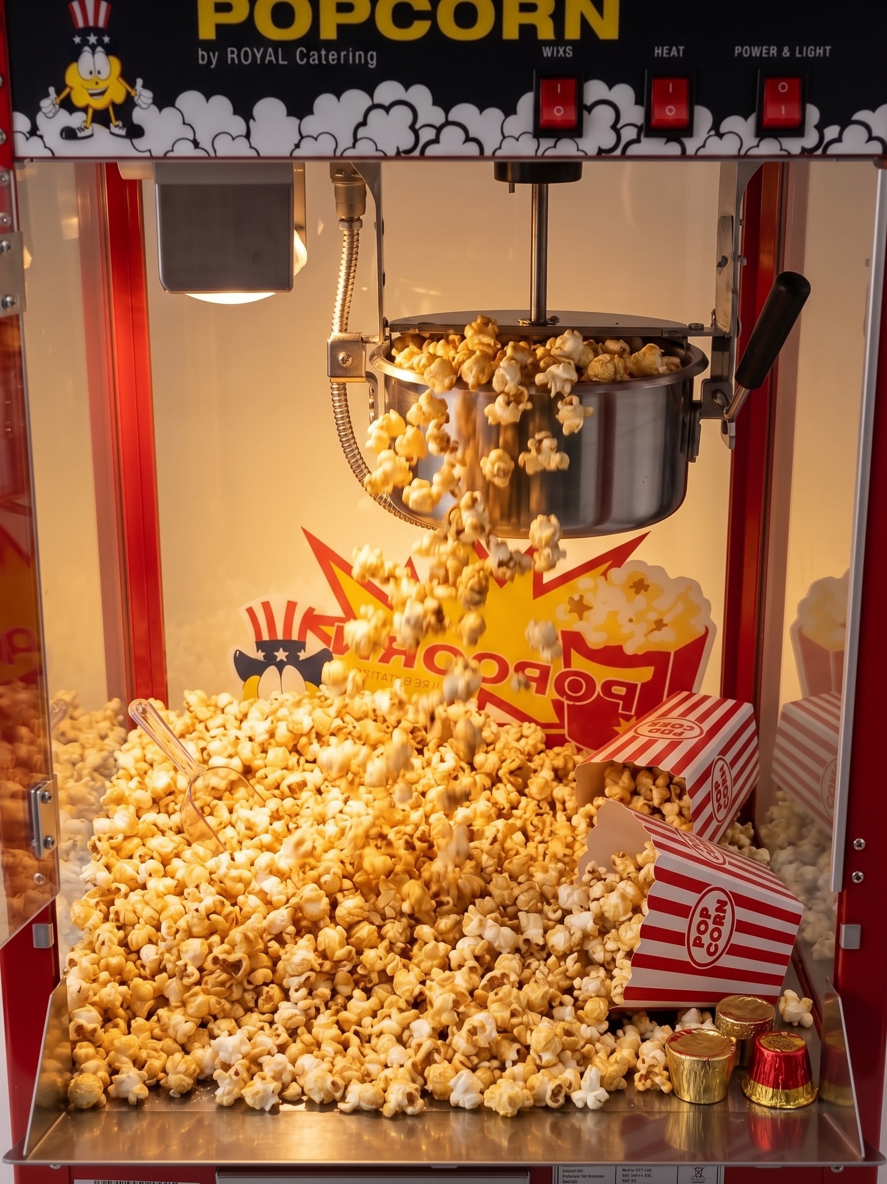Popcornmaskin til leie