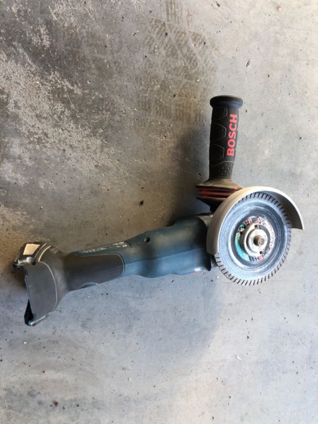 Bosch 18v vinkelsliper 125mm.