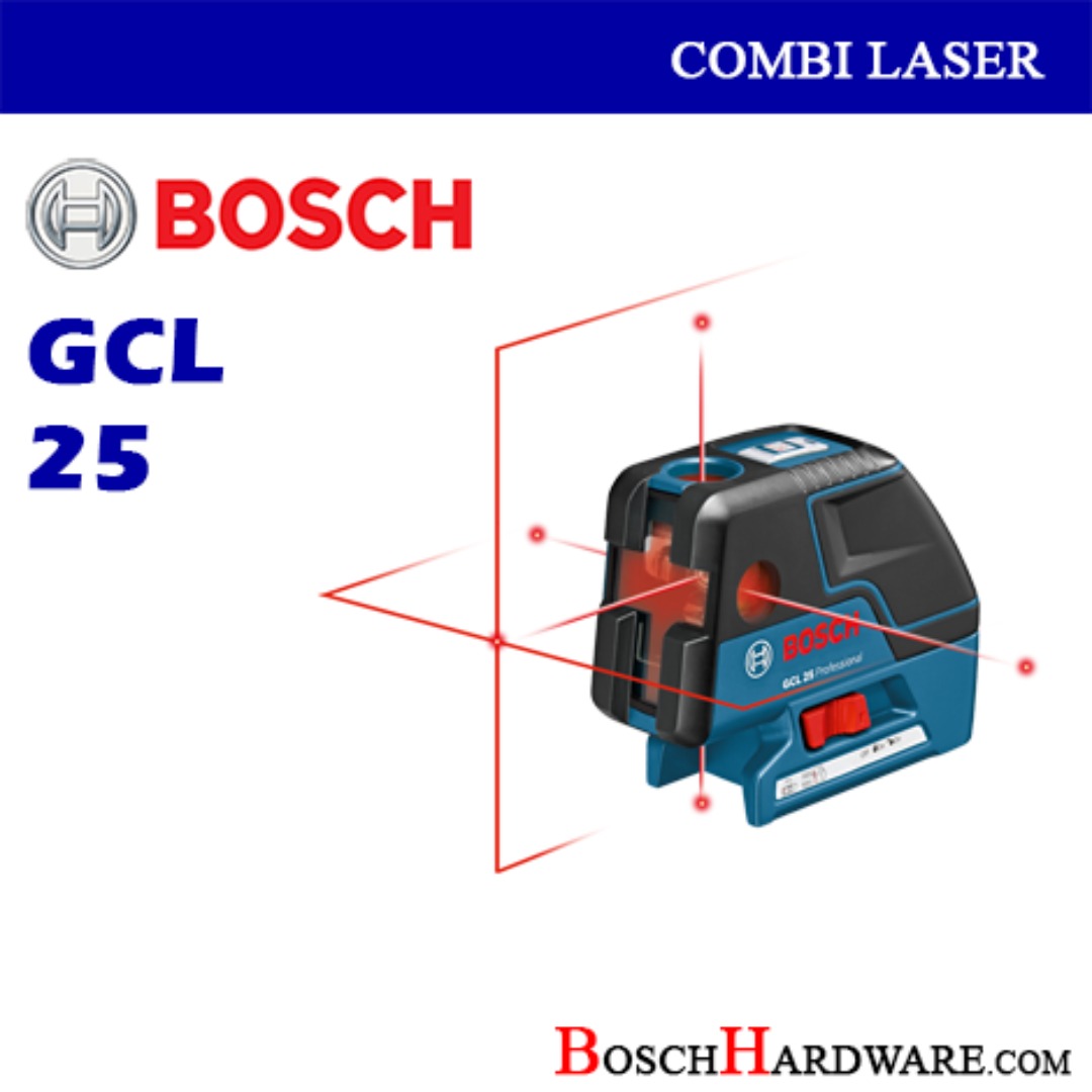 Bosch gcl 25 kryss/punktlaser