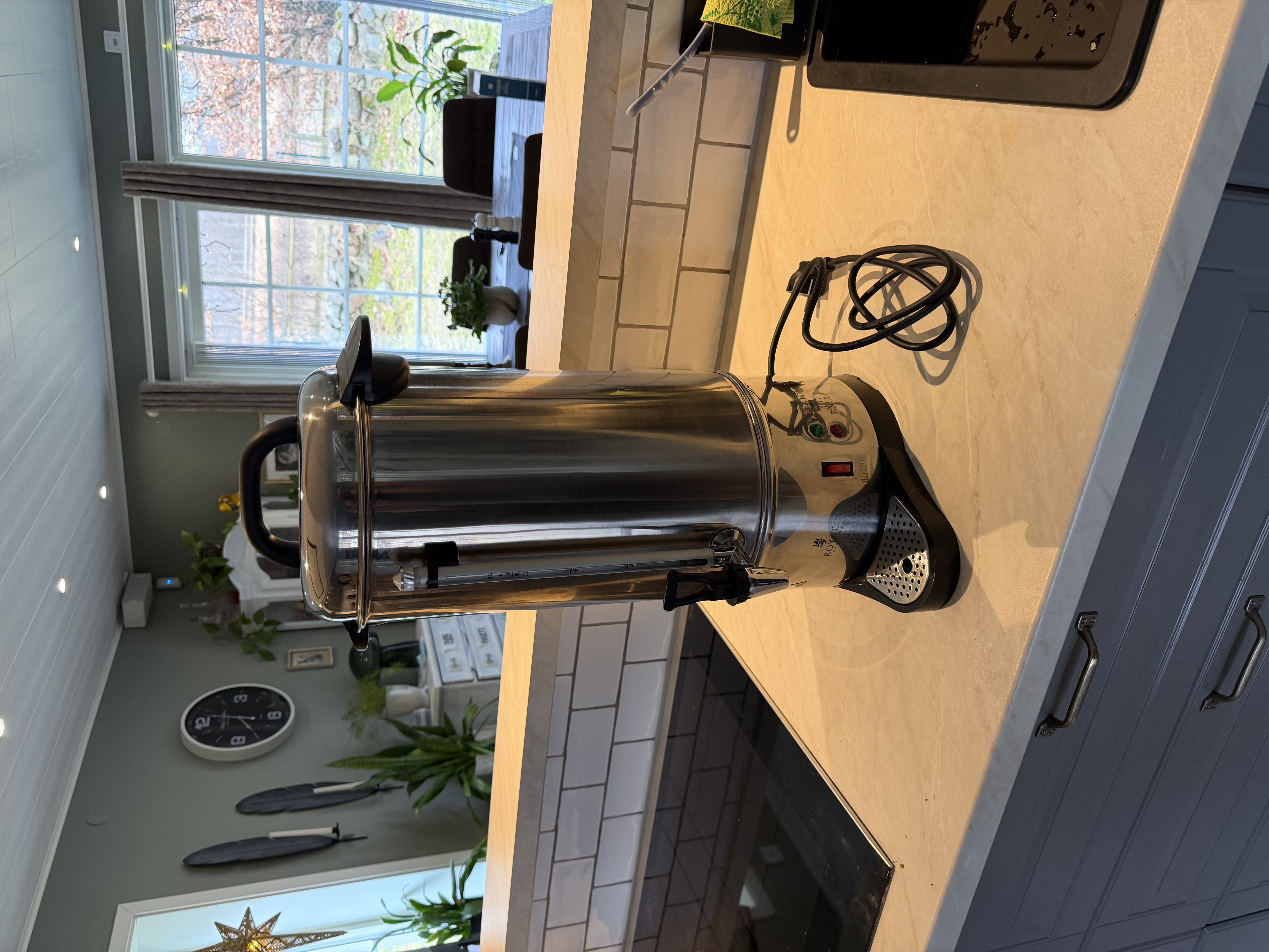 Stor kaffekokare / perculatorkokare