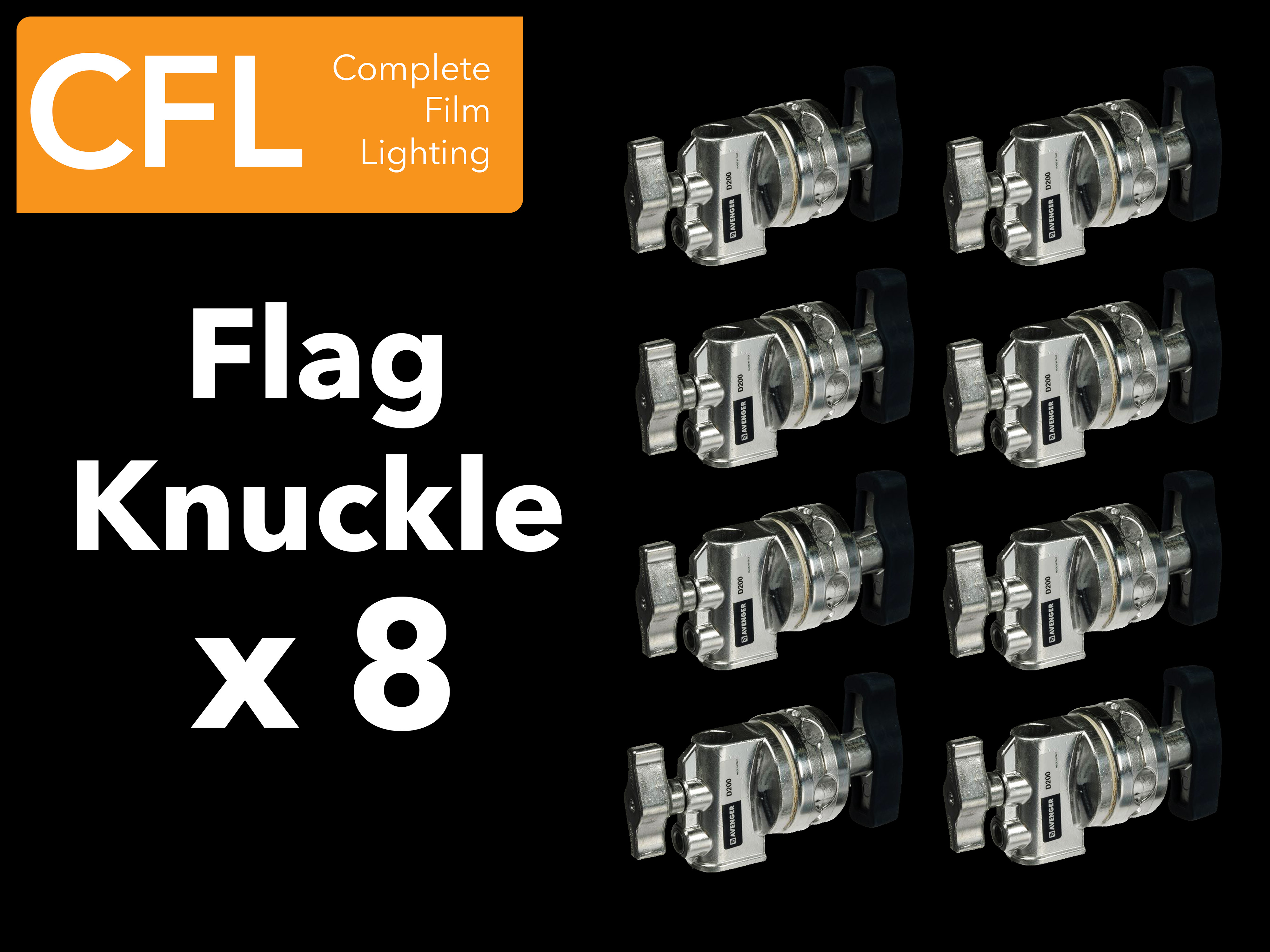 Flag knuckle x 8