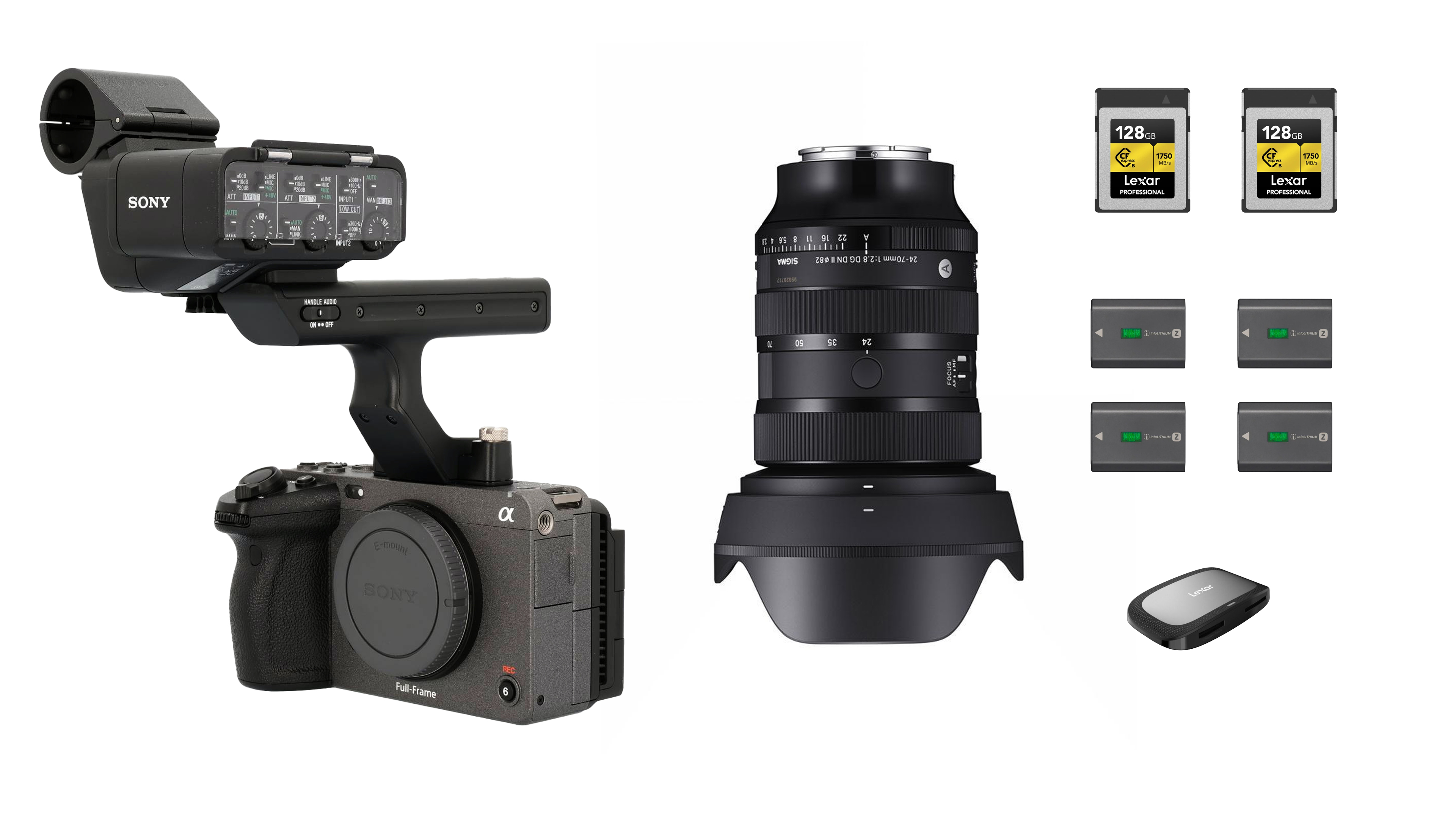 Sony fx3 + sigma 24–70mm f/2.8 – professionellt filmkit