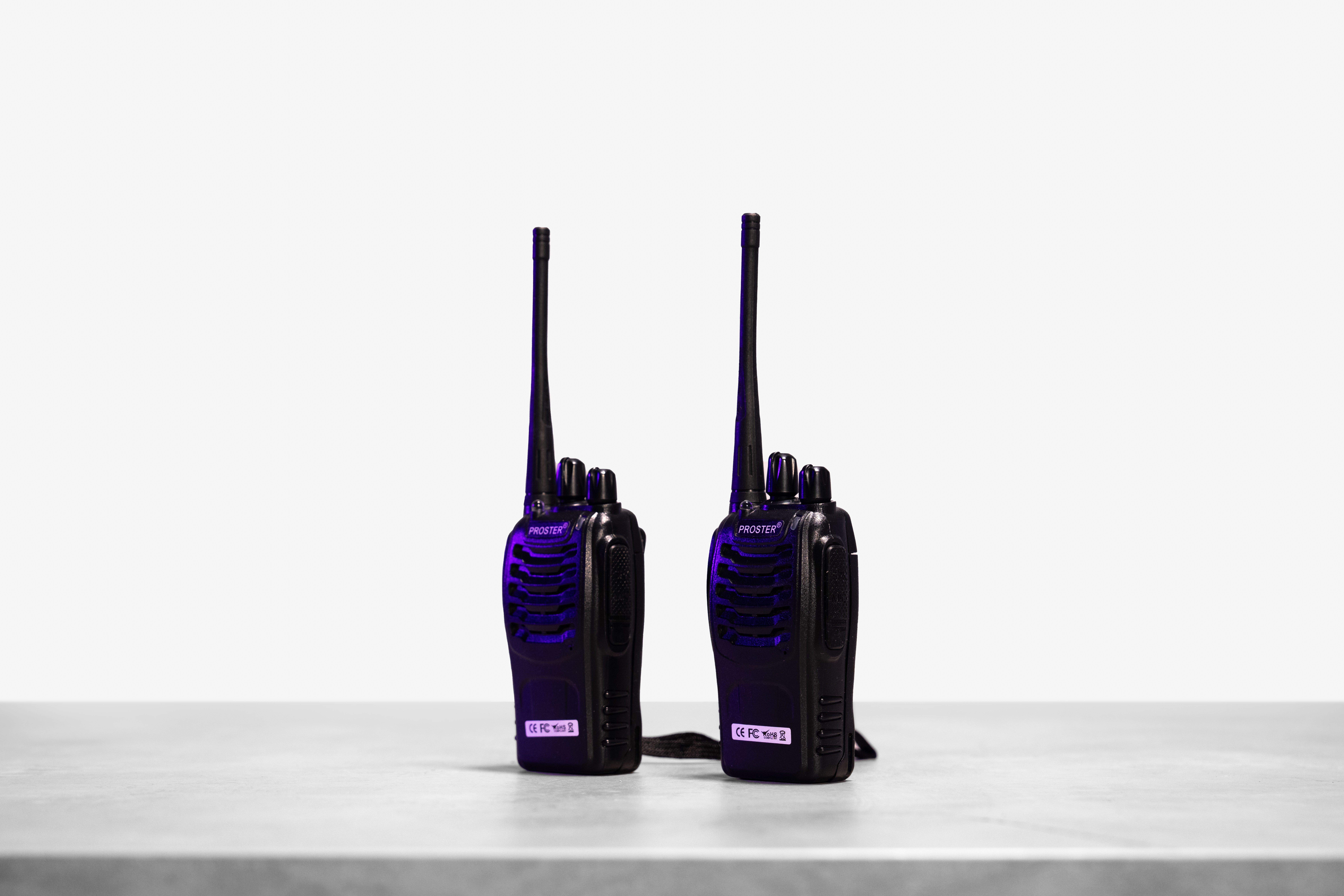 Prostar walkie-talkies