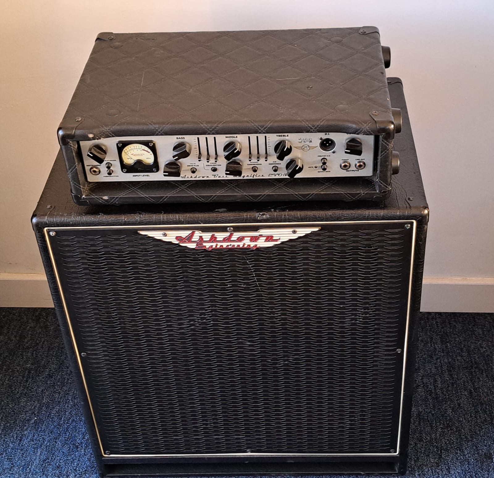 Ashdown evo iv 600w bass guitar amplifier