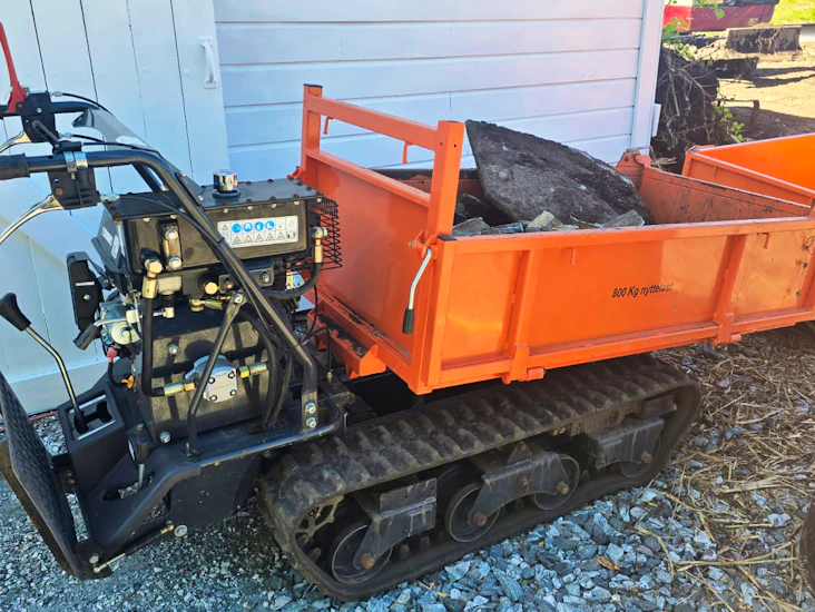 Mini dumper for rent 800kg