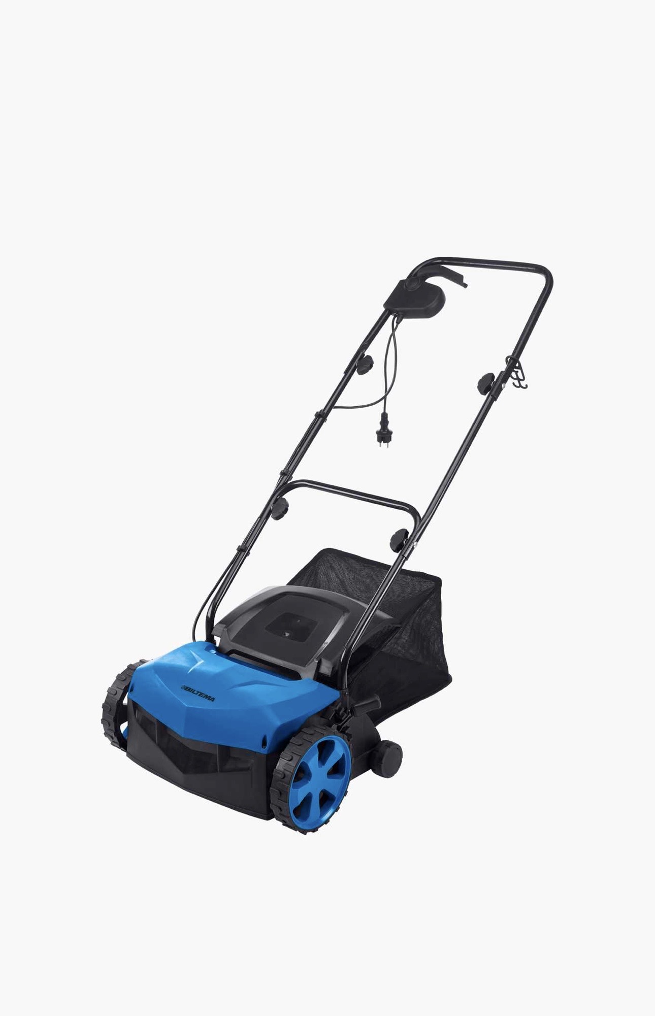 Mossrivare/vertikalskärare 32cm med uppsamlare