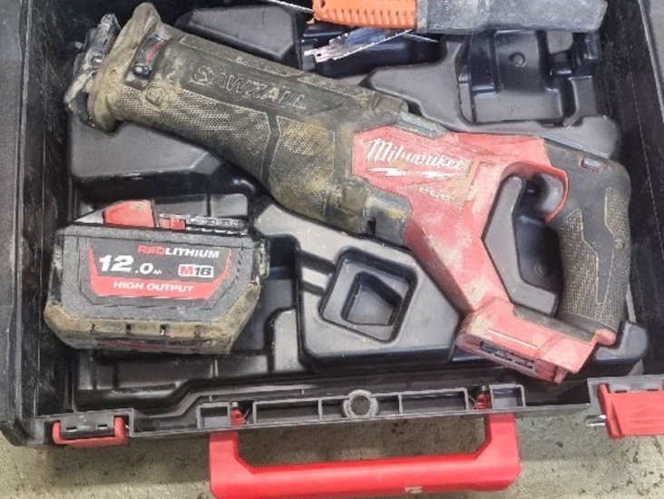 Milwauki fuel tigersåg batteri