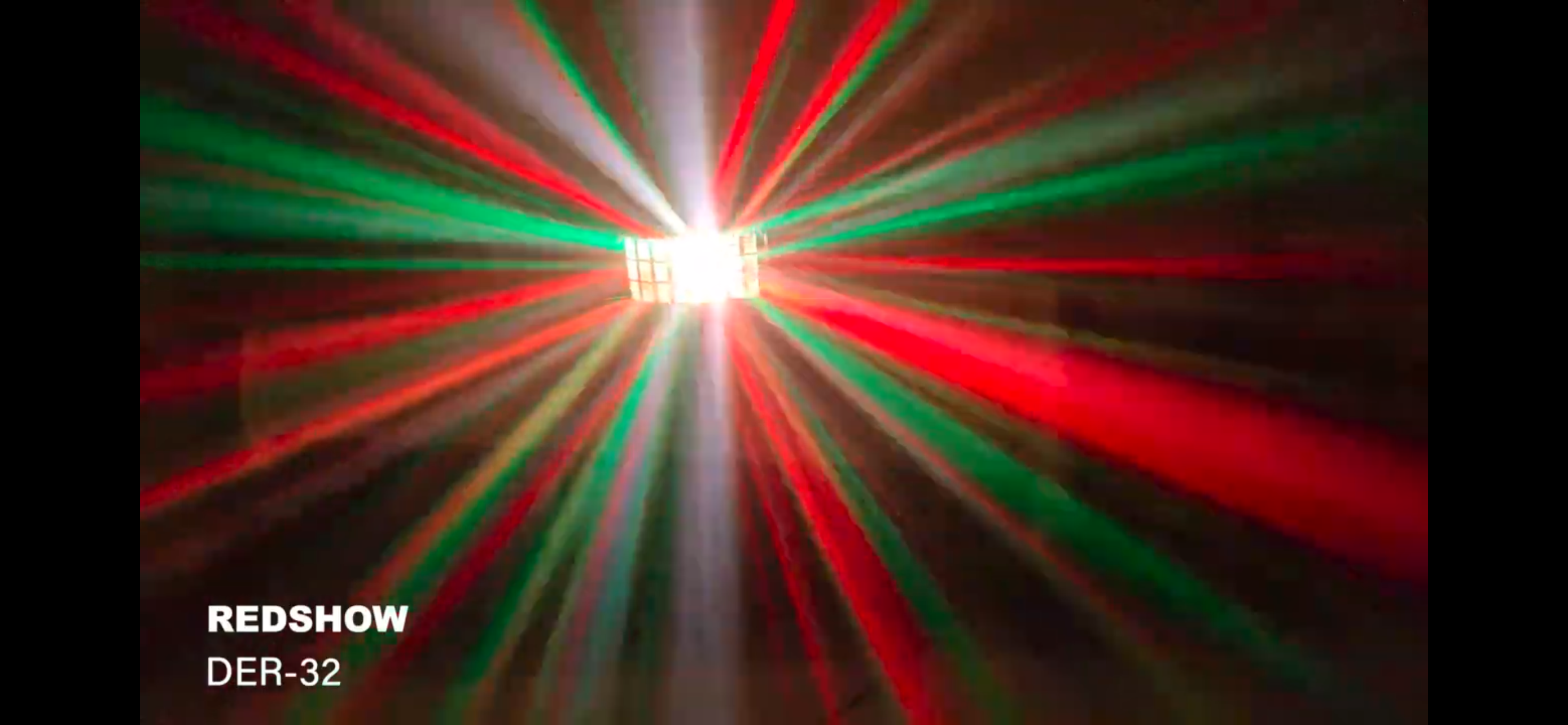 Redshow der-32 led derby-lys-effekt