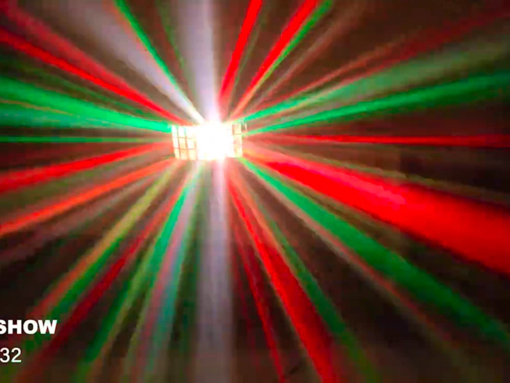 Redshow der-32 led derby-lys-effekt