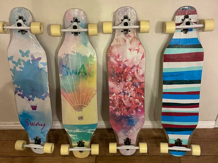 Longboard skateboard 🛹 new