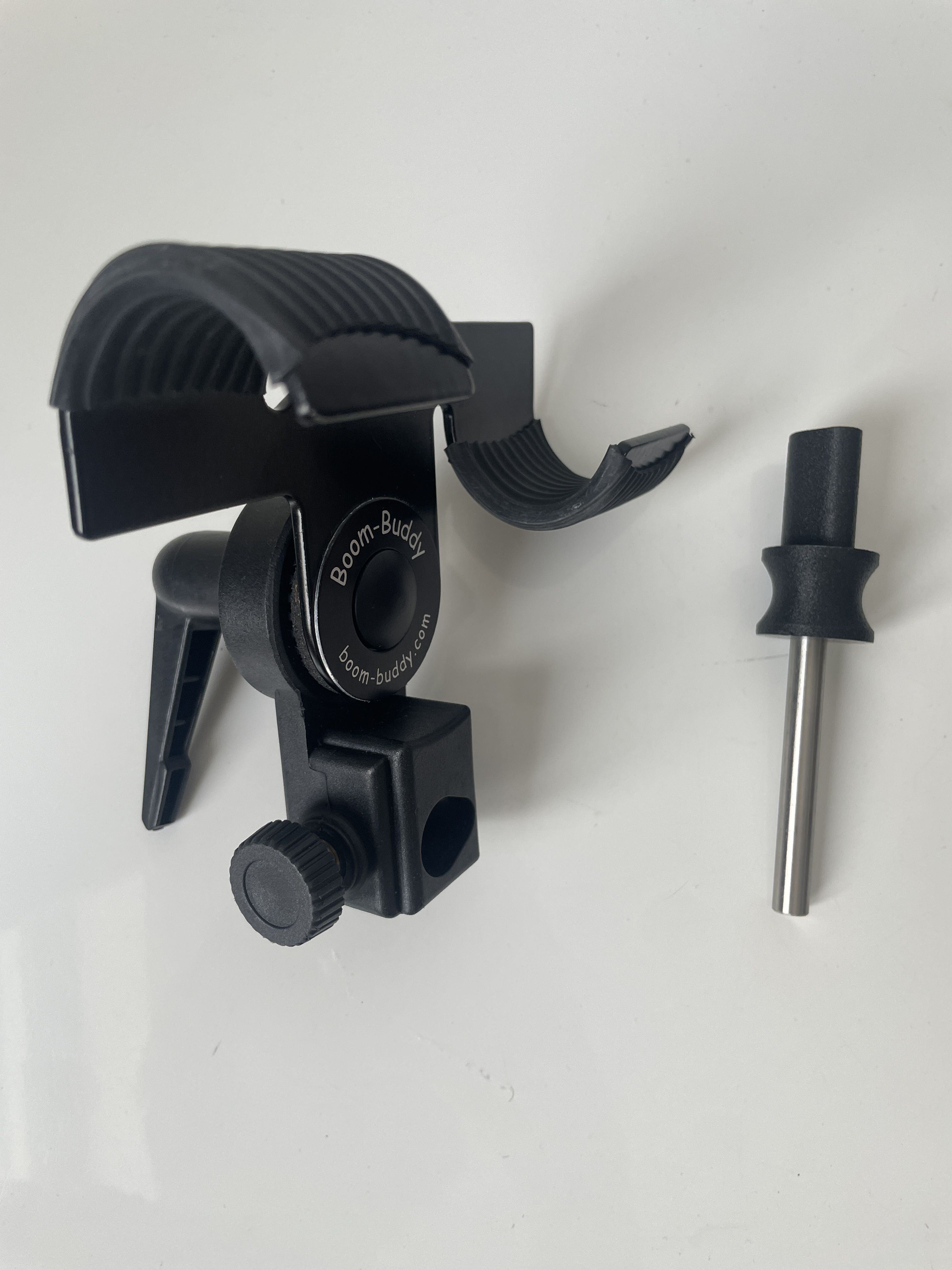 Boom buddy boom holder