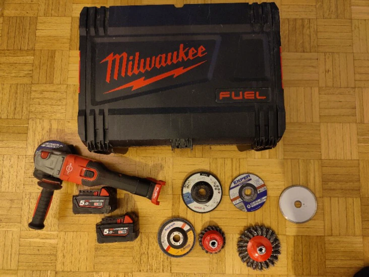 Kulmahiomakone milwaukee fhsag125xb