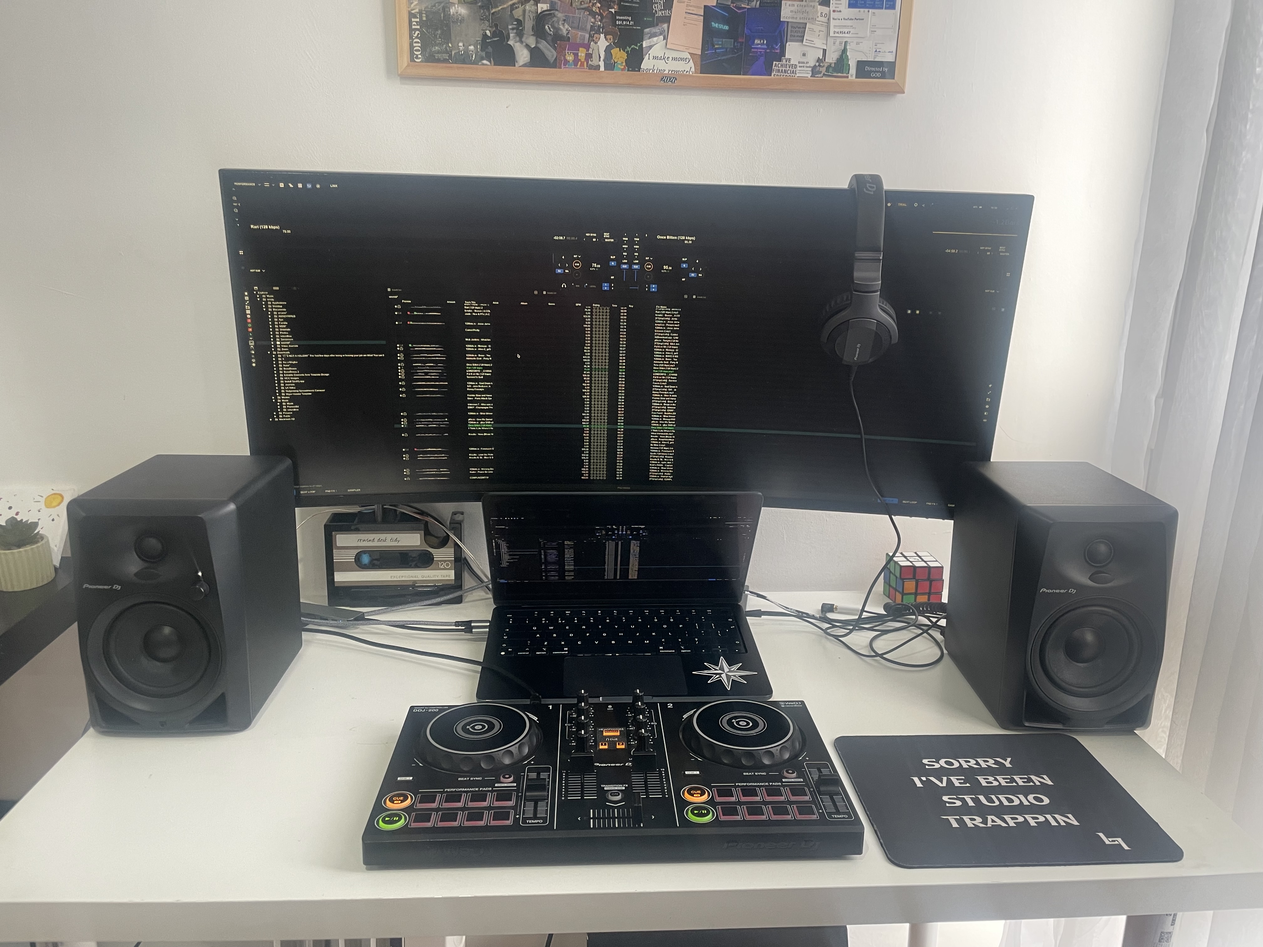Complete pioneer dj setup - perfect for home practice / small events
