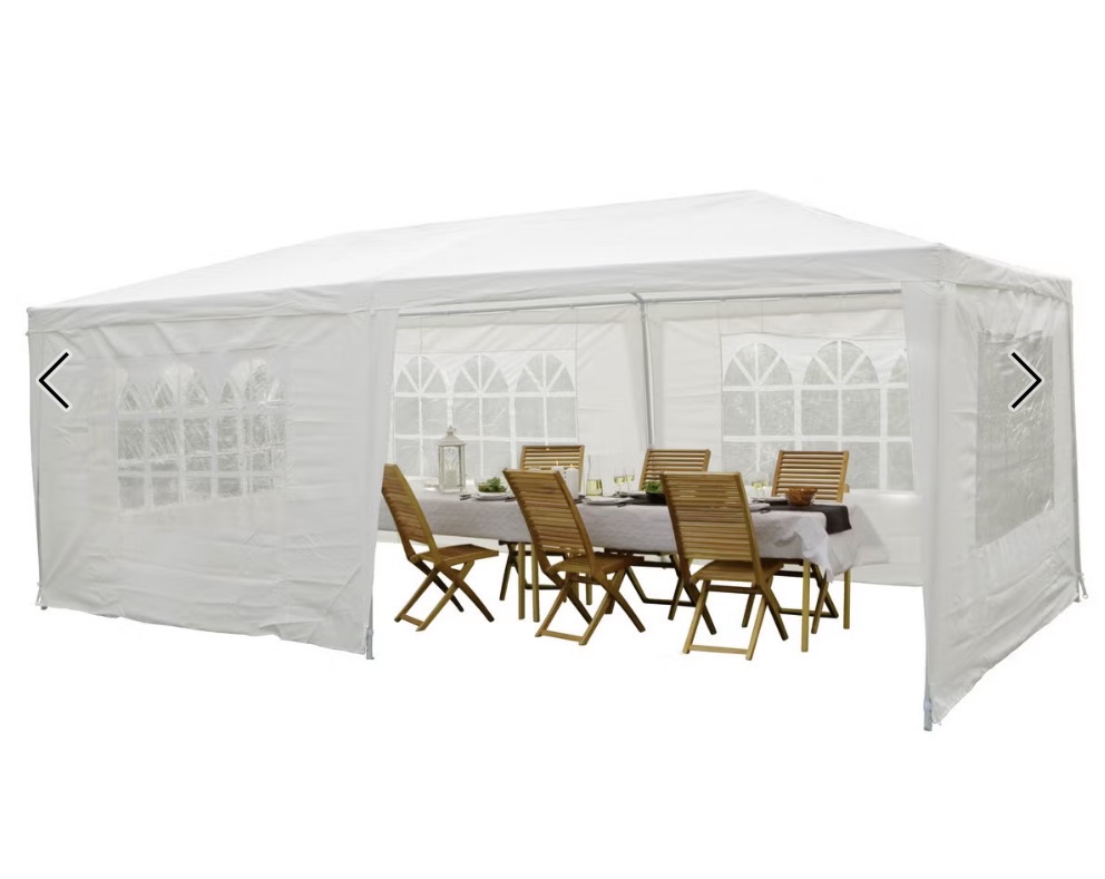 2 stk partytelt 3x6 leies ut 
