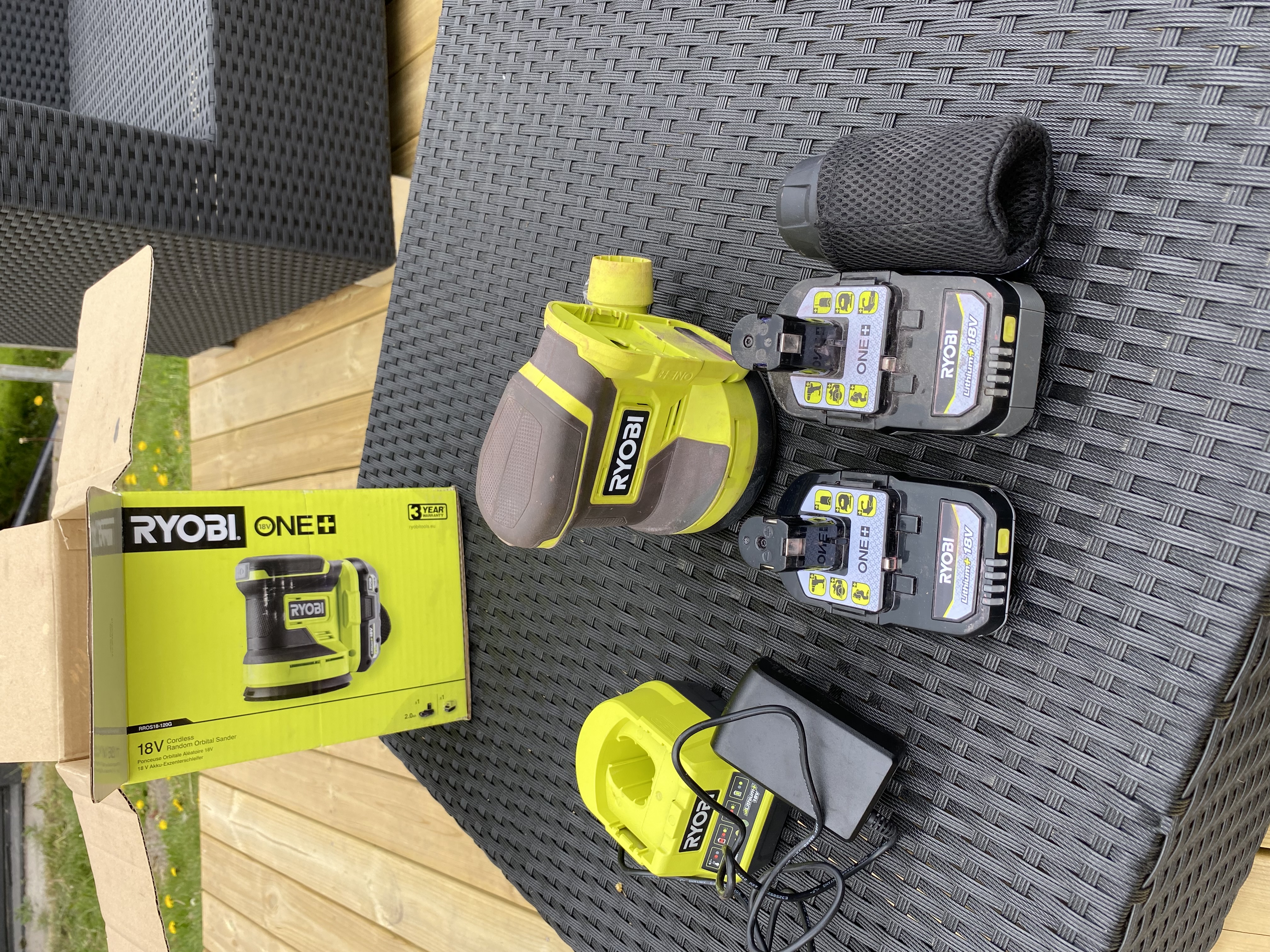 Slipmaskin ryobi18v