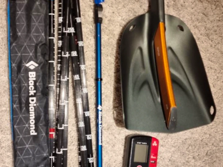 Tranciver, teleskopspade, sond