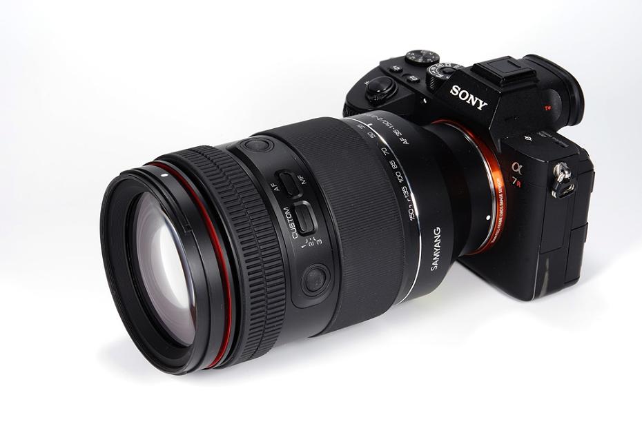 Samyang 35-150 f2-2.8 lens