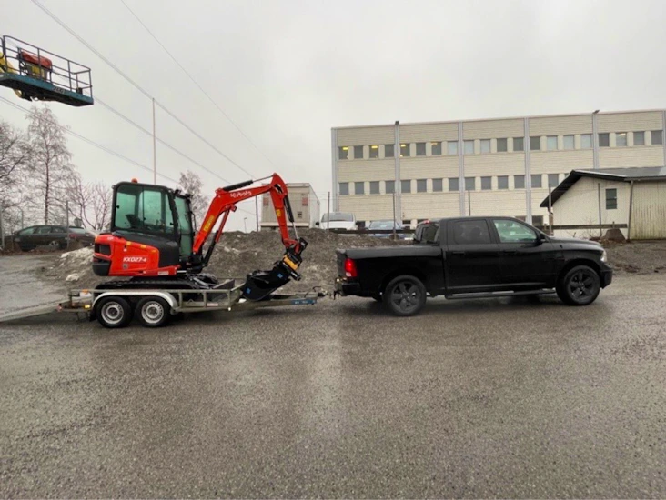 2,7 ton minigrävare