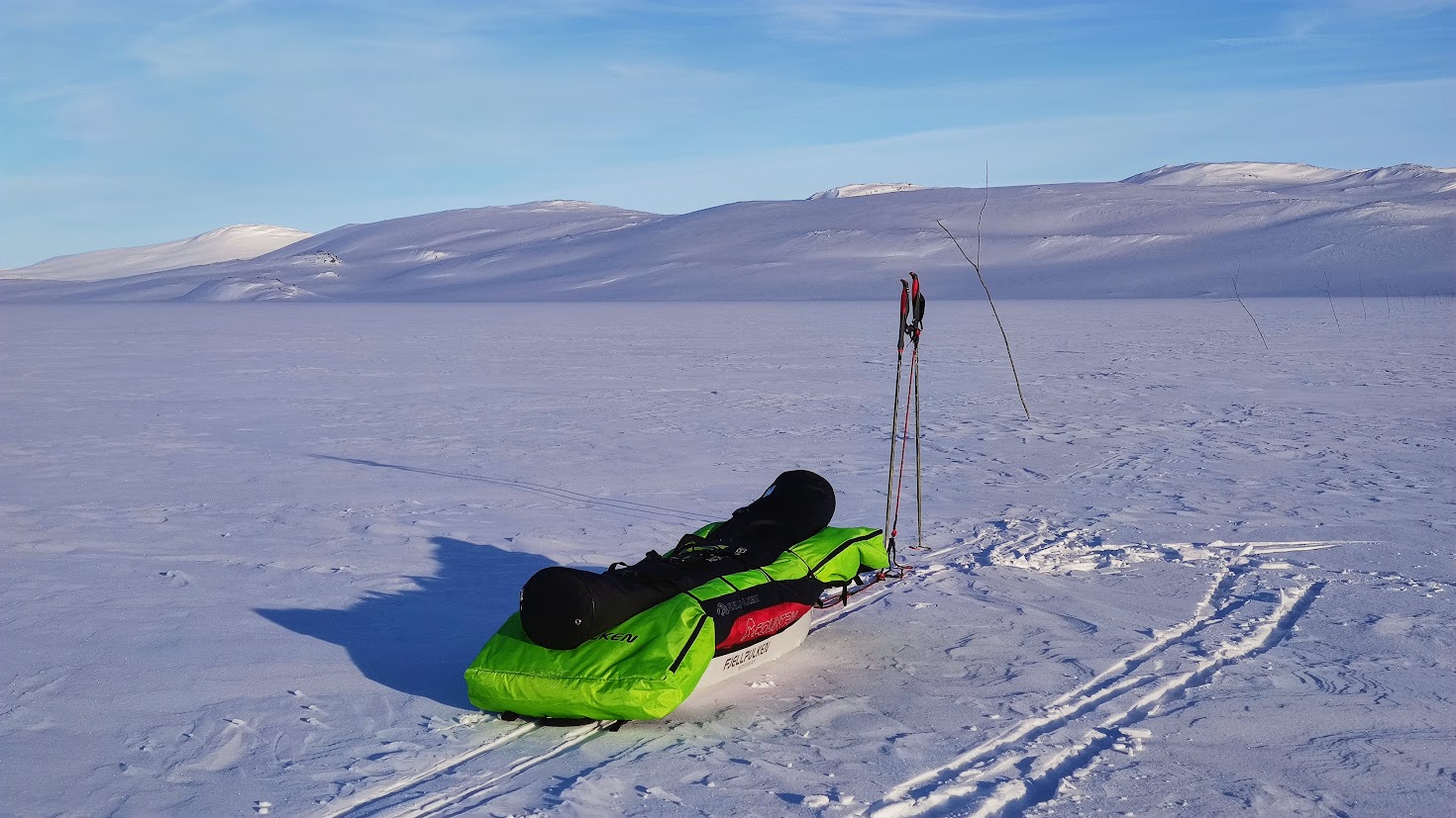 Komplett pulkpakke! fjellpulken xcountry pulkpakke – perfekt for vinterens eventyr!