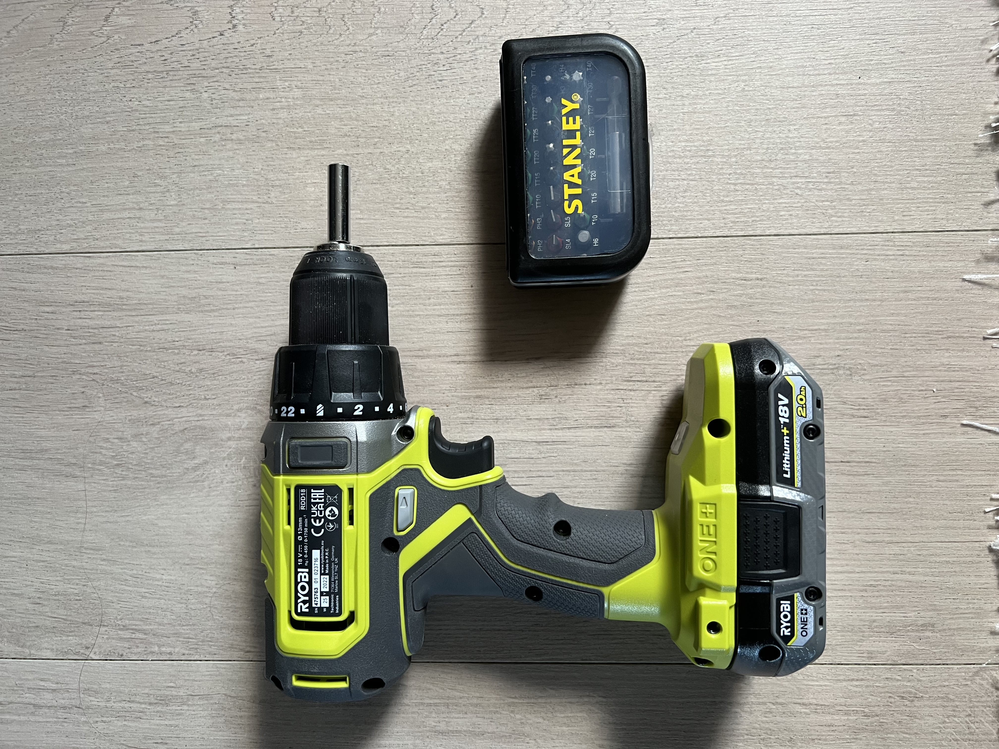 Ryobi skrumaskin sale