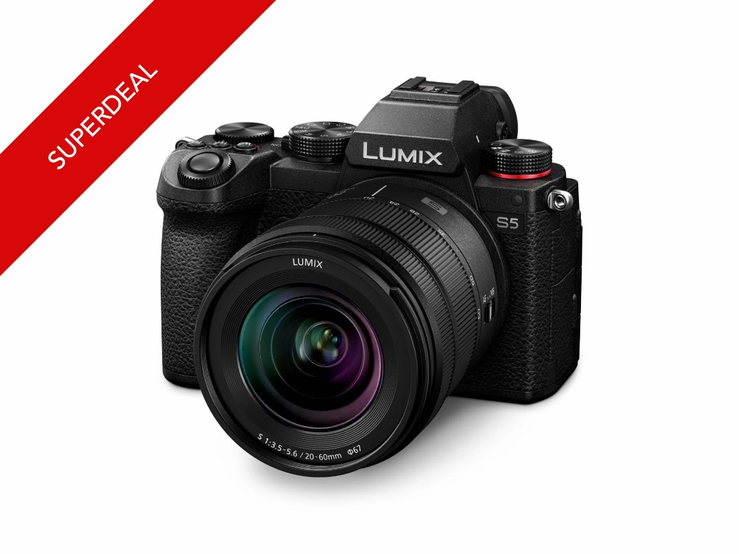 Lumix s5-kamerapakke