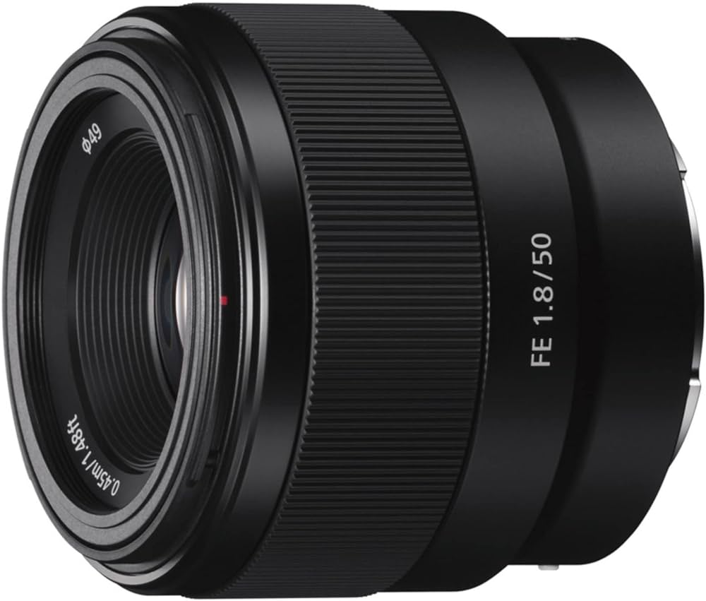 Sony fe 50mm f1.8 lens