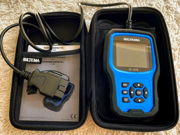 Obd-2 felkodsläsare, med stöd för bmw, mini