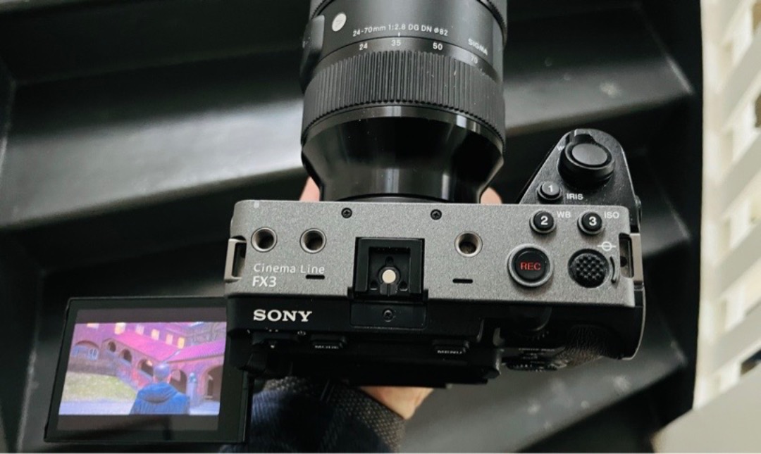 Fx3 utrustning m gimbal ronin rs3 pro 