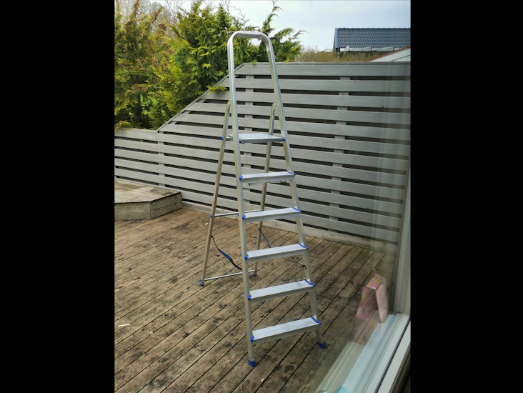 121 cm gardintrapp / trappestige