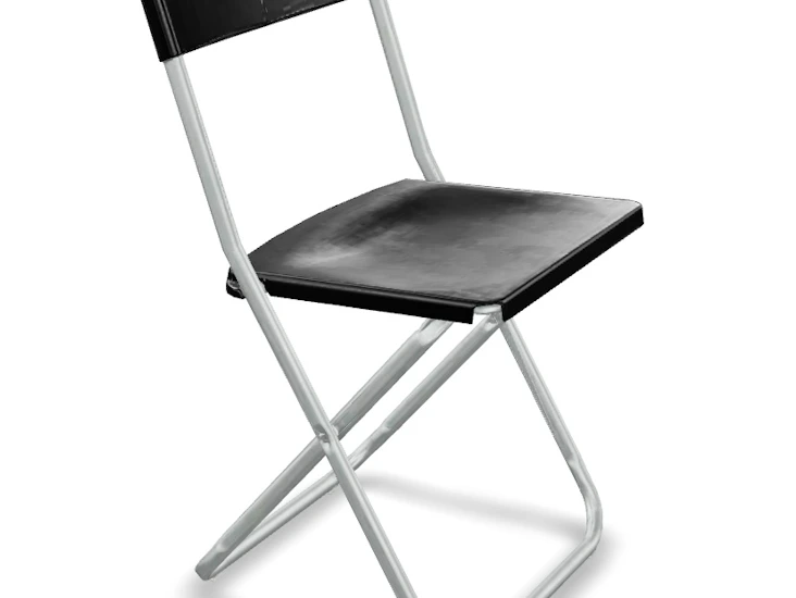 Stolar fällbara svarta 30 st