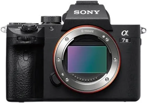 Sony a7iii full frame mirror less camera body only