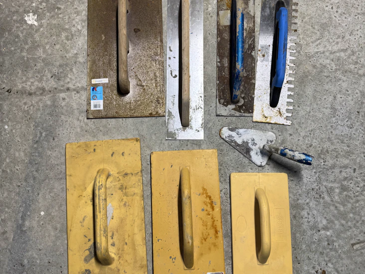 Pussebrett/murer utstyr - selbetjent utleie