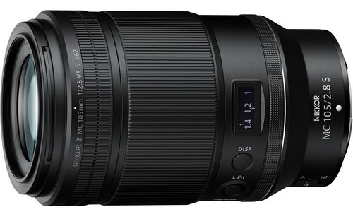 Nikon nikkor z mc 105mm f2.8 vr s macro lens