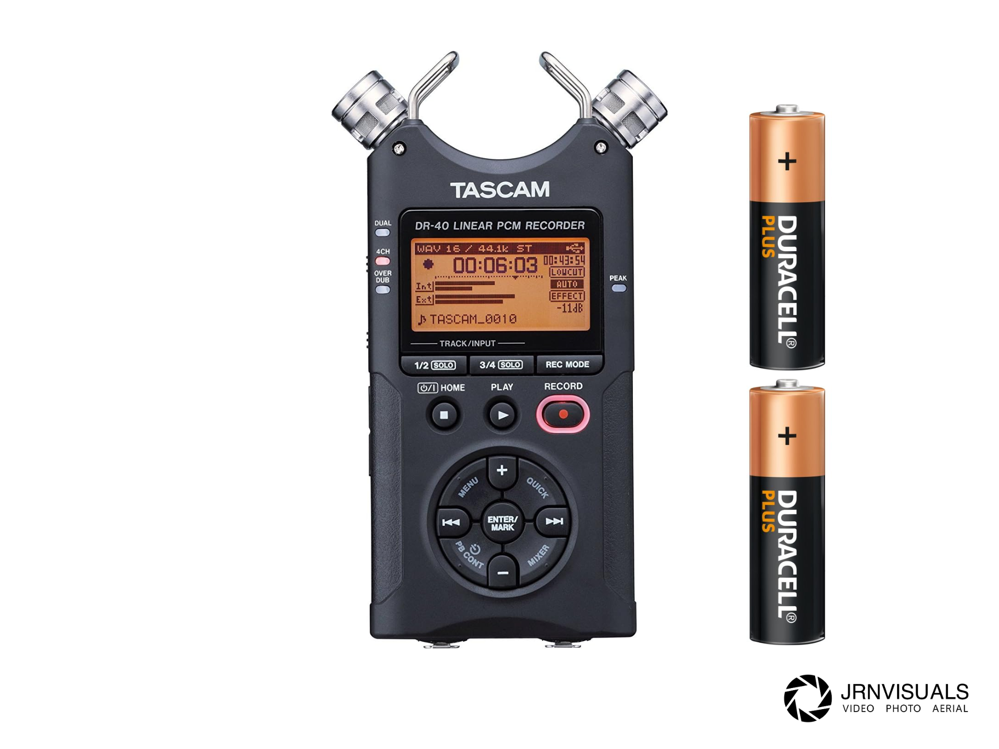 Tascam dr40 4-track handeld digital audio recorder