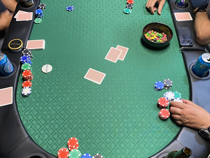 Pokerbord (sammenleggbart)