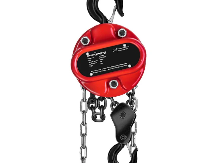 Lyftblock, kedjeblock (max 2 ton)