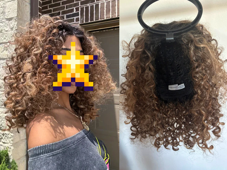 Curly diva wig by rene of paris | molten amber