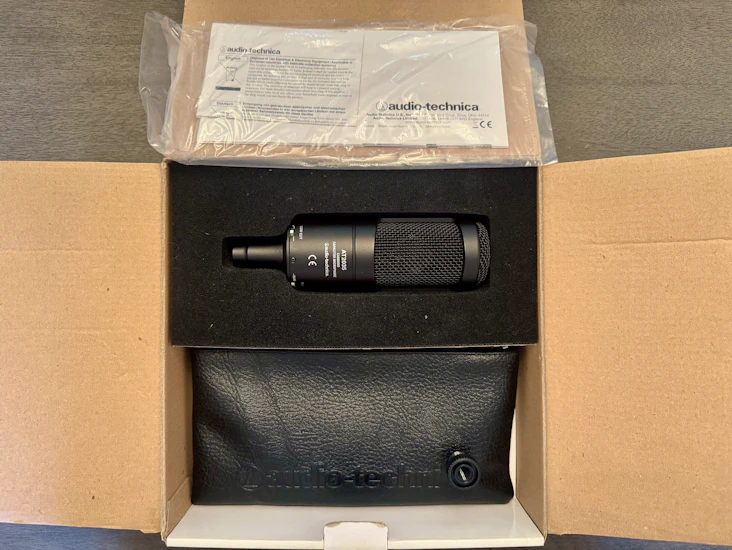 Complete home studio recording kit – at2035 mic + irig duo interface