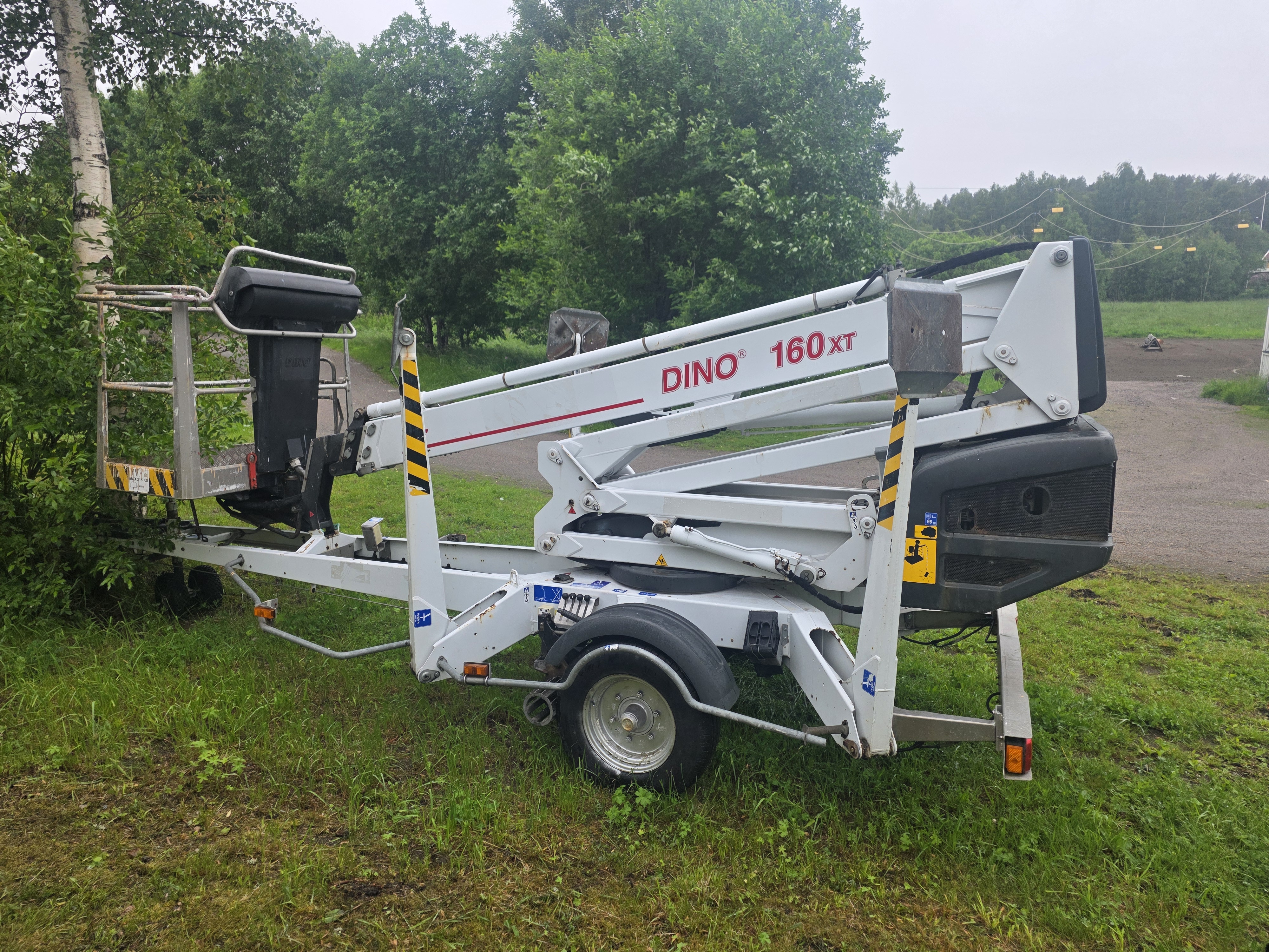 Släpvagnslift / skylift dino 160xt