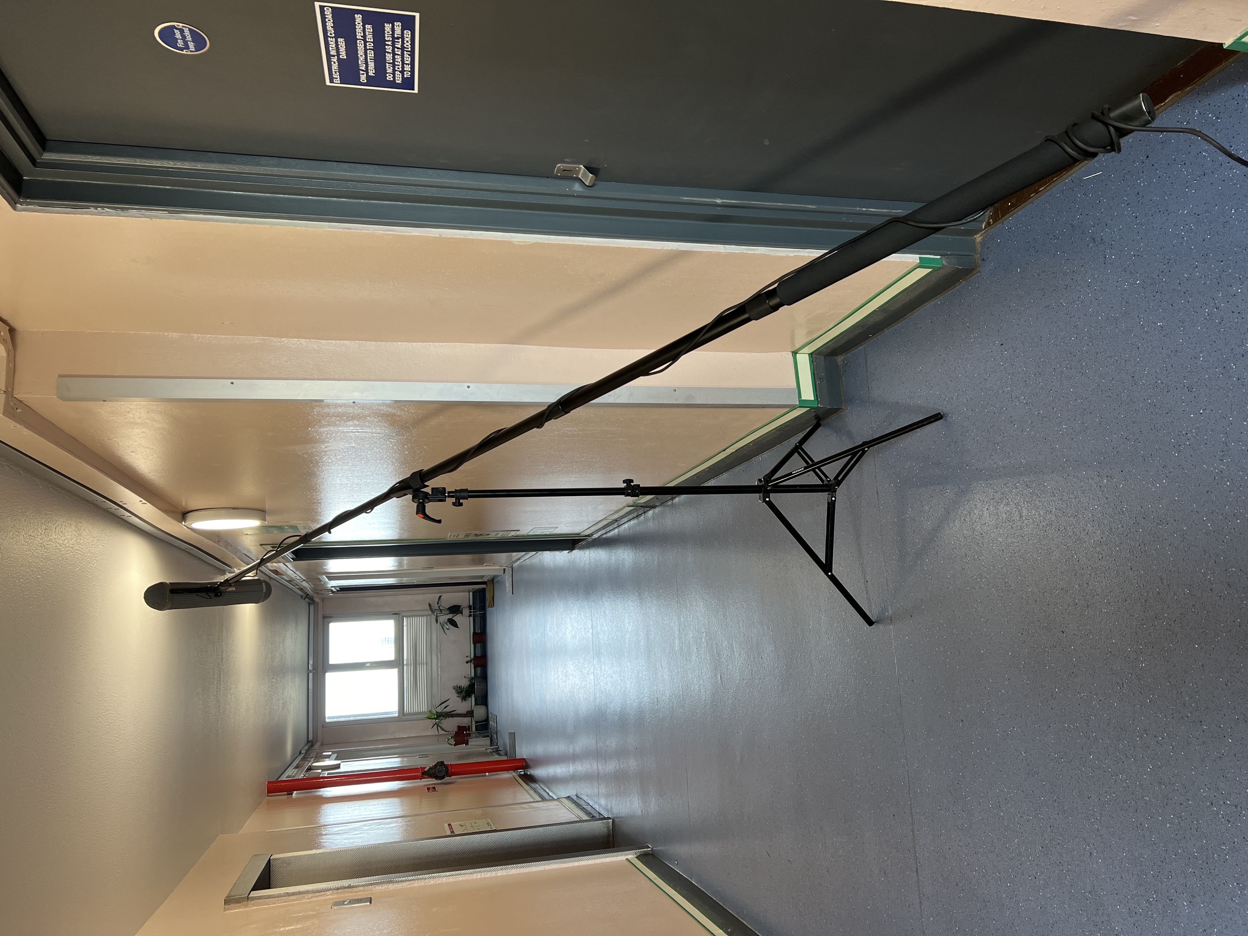 Boom buddy setup w/ sennheiser mkh 416