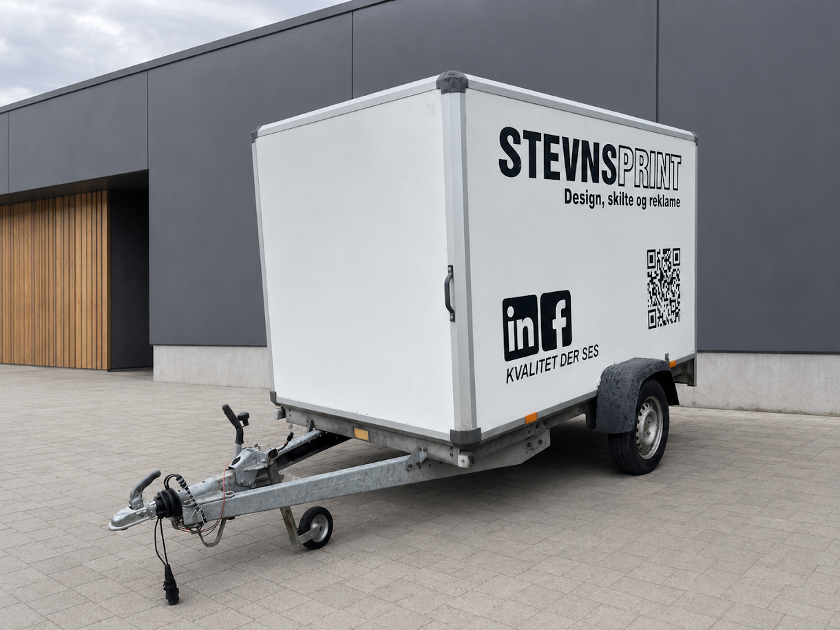 Trailer lukket kasse