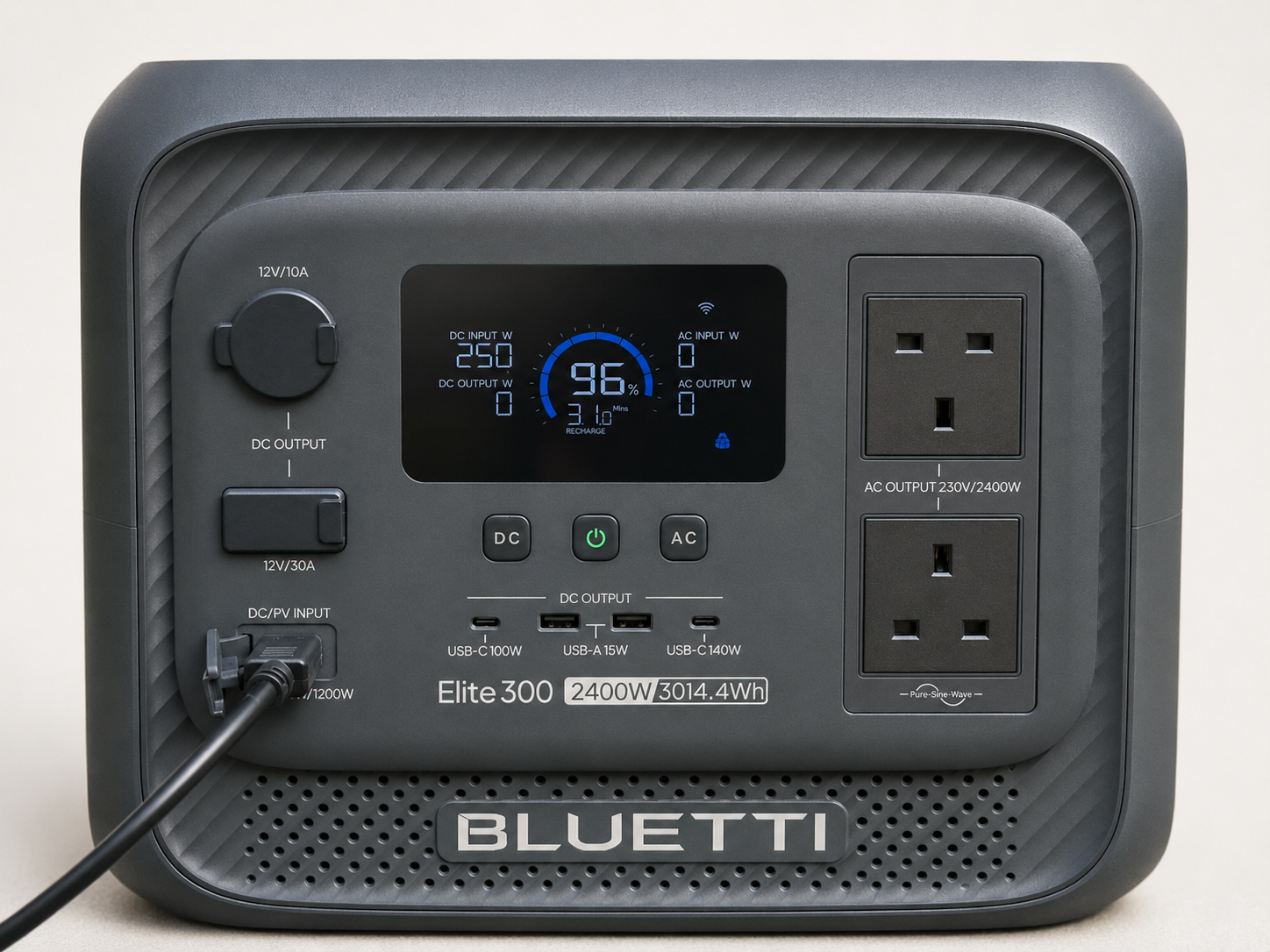 Bluetti elite 300 3kwh portable power station – battery generator hire