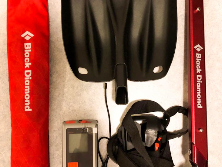 Lumivyörylähetin mammut/black diamond