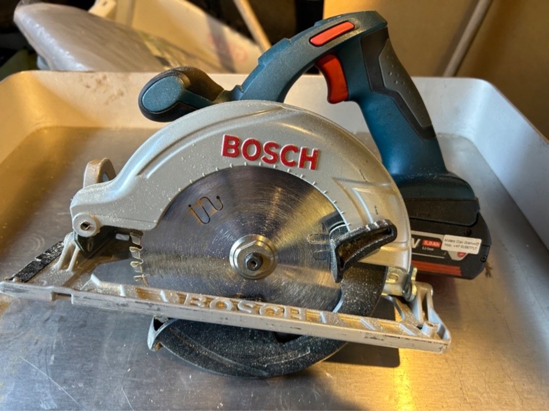Bosch 18v sirkelsag