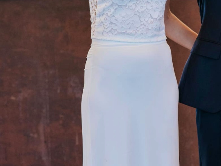 Bianco evento kjol makira