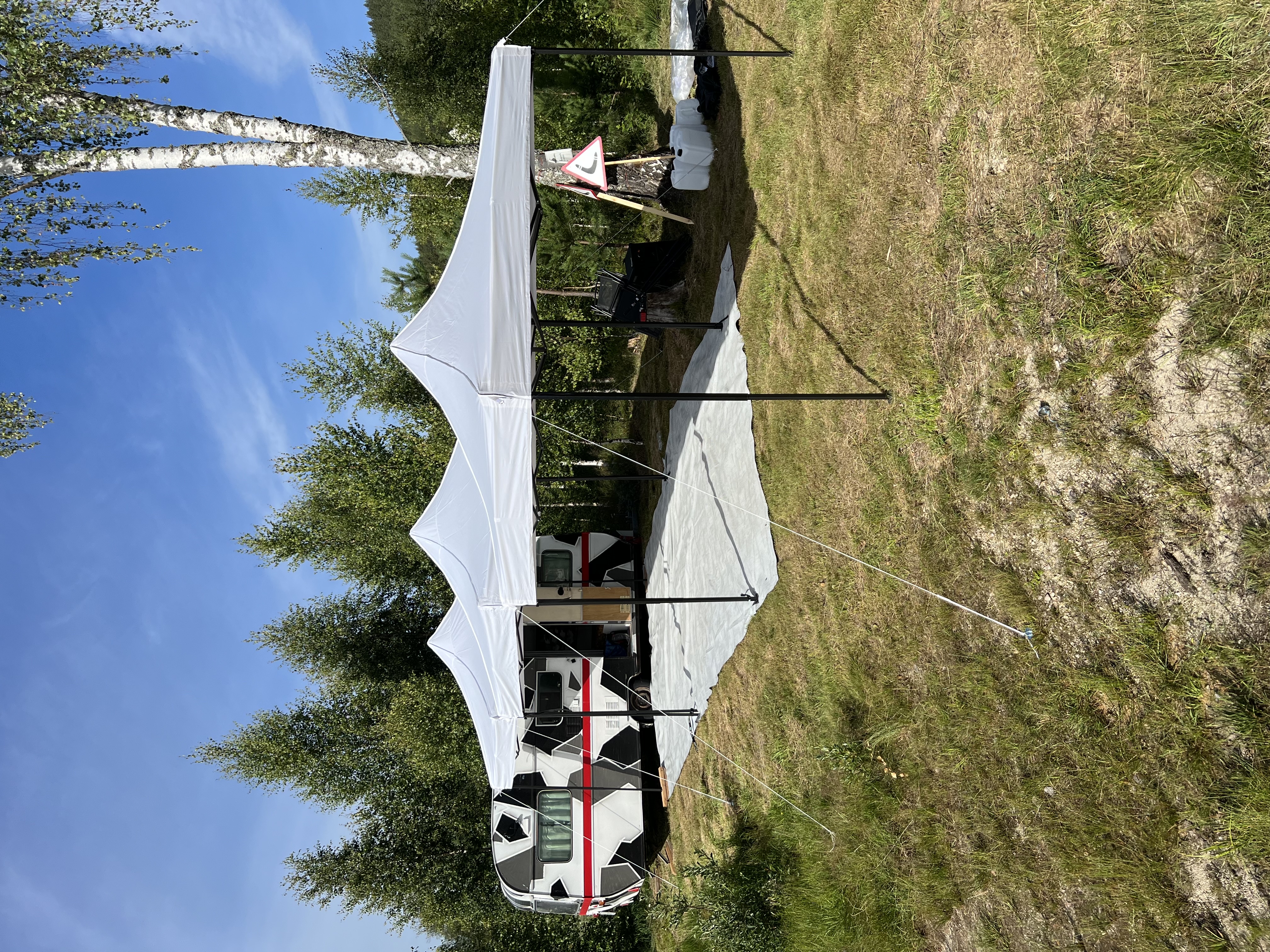 Partytelt m/to vegger (3x3) (3/3)