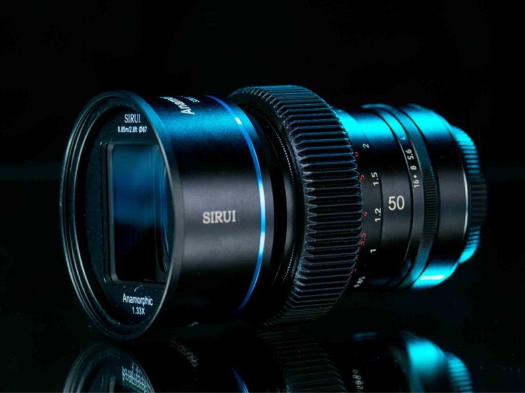Sirui 50mm f1.8 cine anamorphic 1.33 mft