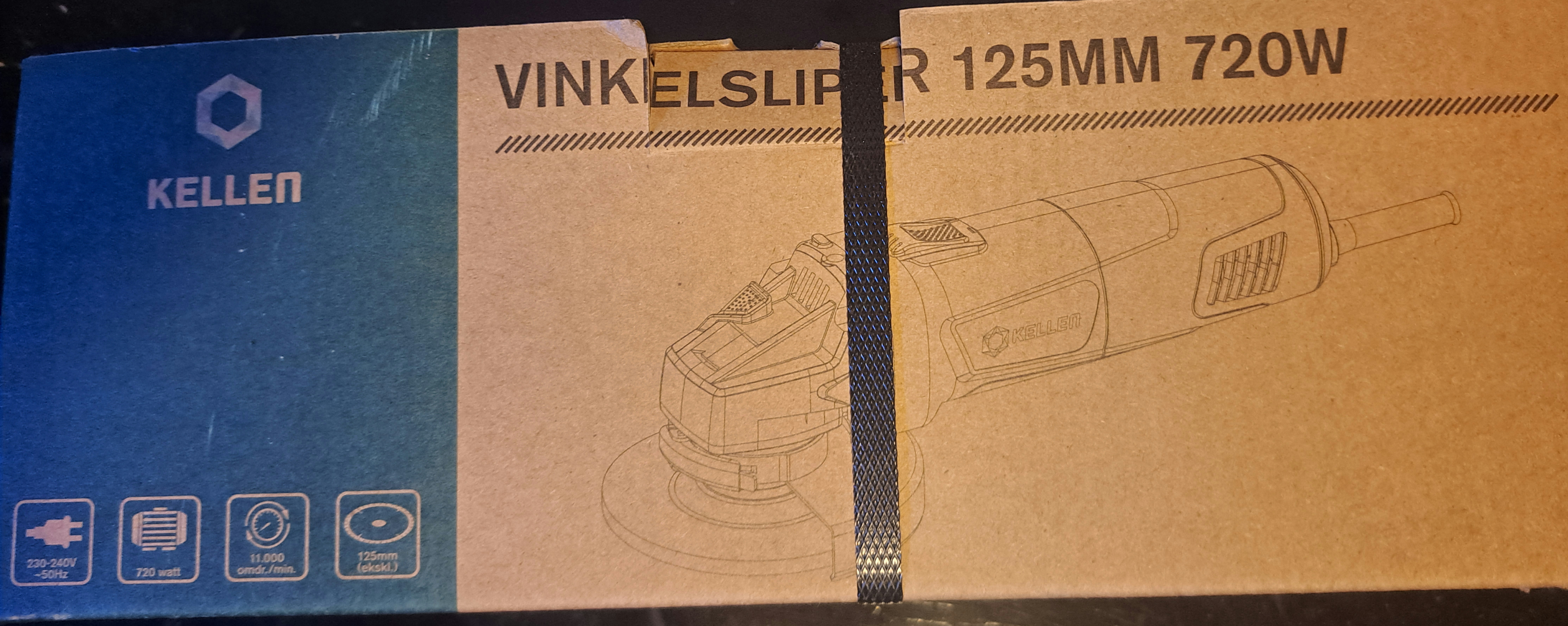 Ny vinkelsliper