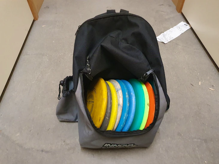 Komplett frisbeegolfsett, discgolfsett